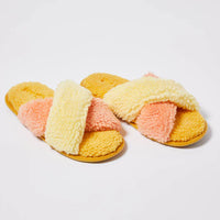 PEACHES AND PINEAPPLES BOULCHE ADULT SLIPPERS