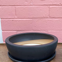 Low bowl with saucer
