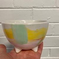 Footed Planter Bowls | H8cmxW12cm
