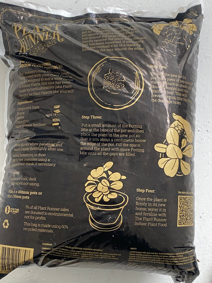 Plant Runner Indoor Potting Mix | 15L bag