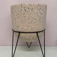 Terrazzo Egg with Stand